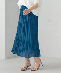 COMME CA ISM /シフォンジョーゼット クリンクルプリーツスカート/508111568