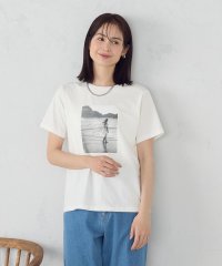 COMME CA ISM /フォトプリントＴシャツ/508111573