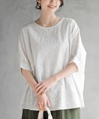 rps/レース刺繍ドルマンブラウス/508115649