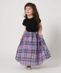 green label relaxing （Kids）/テレコ×チェック ワンピース / キッズ  100cm－130cm/508123647