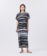 EVEX by KRIZIA/【カタログ掲載品】【接触冷感】【UV対策】【ウォッシャブル】コンチェロアニマルボーダーワンピース/508132693
