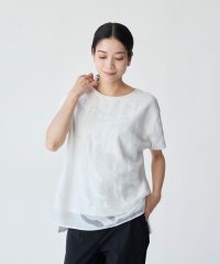 EVEX by KRIZIA/【カタログ掲載品】【ウォッシャブル】オパールタイガーコンビカットソー/508132702