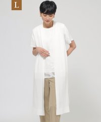 エヴェックス バイ クリツィア　Lサイズ/【L】【ウォッシャブル】ドライタッチコットンニットロングジレ/508132720