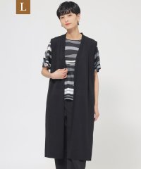 エヴェックス バイ クリツィア　Lサイズ/【L】【ウォッシャブル】ドライタッチコットンニットロングジレ/508132720