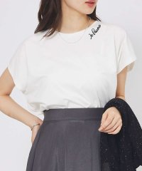 abahouse mavie/刺繍ロゴTシャツ/508135185