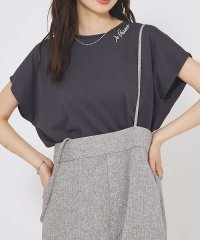 abahouse mavie/刺繍ロゴTシャツ/508135185