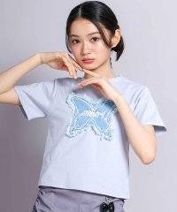 ZIDDY/【 ニコ☆プチ 掲載 】蝶モチーフTシャツ(130~160cm)/508141876