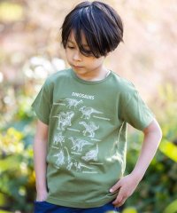 WASK/【速乾】恐竜図鑑プリントTシャツ(80~160cm)/508144883