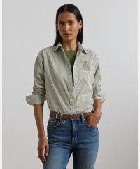 LAUREN RALPH LAUREN/リラックス フィット ストライプド ブロードクロス シャツ/508148020