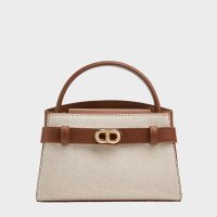 CHARLES & KEITH/Aubrielle オブリエル キャンバスツートーントップハンドルバッグ/508148296