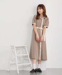 NICOLE CLUB/アシメカラーワンピース/508148972
