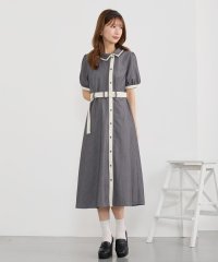 NICOLE CLUB/アシメカラーワンピース/508148972