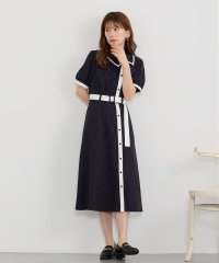 NICOLE CLUB/アシメカラーワンピース/508148972