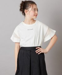 a.v.v(KID'S)/【累計1万枚販売/接触冷感/ジメジメ対策】[100－130]袖シアー切り替えトップス/508149016