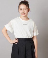 a.v.v(KID'S)/【累計1万枚販売/接触冷感/ジメジメ対策】[160]袖シアー切り替えトップス/508149018
