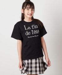 a.v.v(KID'S)/[140－150]【接触冷感】ロゴ刺繍ゆるTシャツ/508149024