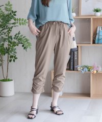 MAC HOUSE/マックハウス Mac－House nAvy 裾シャーリング7分丈パンツ/508149162