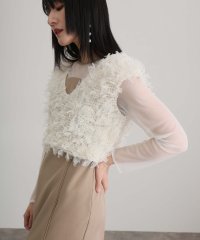 PourVous/プールヴー PourVous 袖あり&ミモレ丈同窓会成人式タイトチュールベストグリッターシースルーお呼ばれ結婚式二次会フォーマルオケージョンドレスパーティードレ/508149176