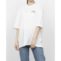 new balance/ニューバランス New Balance レディース 半袖Tシャツ ショートスリーブTシャツフラワー オーバーサイズド WT51930 (ホワイト)/508149261