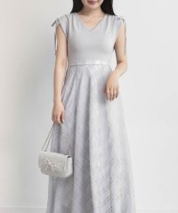 RANDA/ランダ RANDA ニットドッキングチェックワンピース/508149284