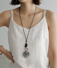 STYLE DELI/スタイルデリ STYLE DELI 円形マーブルストーンのロングネックレス/508149372