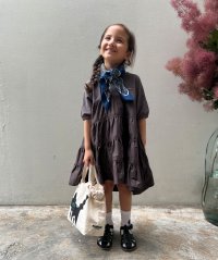 FITH/フィス FITH Smooth Cotton Jersey and Tiered Dress/508149387