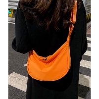 florge/フロージュ florge 超軽量！シンプル無地ラウンドショルダーバッグ/508149449