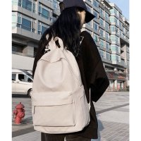florge/フロージュ florge 【撥水PU・A4収納可】レザータッチラウンドリュック/バックパック/508149452