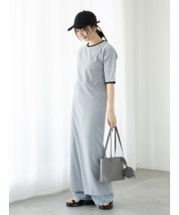 Te chichi TERRASSE/配色リブカットワンピース/508149585
