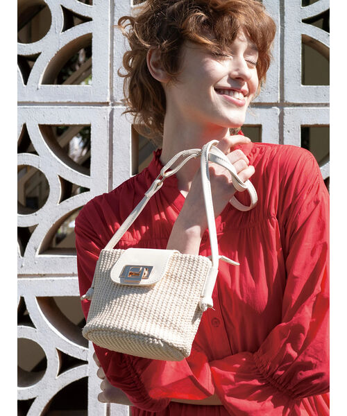 雑材ミニショルダーバッグ(508149611) | テチチテラス(Te chichi 雑材ミニショルダーバッグ(508149611) | テチチテラス(Te chichi