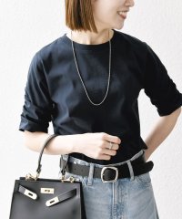 SHIPS any WOMEN/《一部追加予約》SHIPS any:〈UVカット/接触冷感/吸水速乾/洗濯機可能〉USAコットン ギャザー TEE/508149616