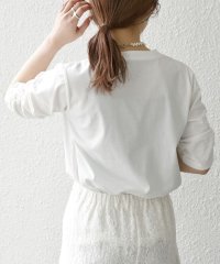SHIPS any WOMEN/《一部追加予約》SHIPS any:〈UVカット/接触冷感/吸水速乾/洗濯機可能〉USAコットン ギャザー TEE/508149616
