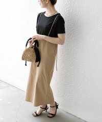 SHIPS any WOMEN/SHIPS any:〈洗濯機可能〉Iライン キャミ ワンピース × ベーシック TEE セット/508149621