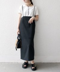 SHIPS any WOMEN/SHIPS any:〈洗濯機可能〉Iライン キャミ ワンピース × ベーシック TEE セット/508149621