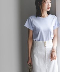 NOBLE/《追加》スビンコットンスムースコンパクトTシャツ/508149629