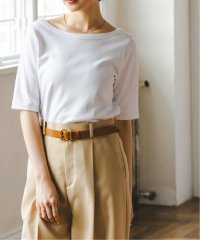 NOBLE/《追加》スビンコットンソフトスクエアーネックTシャツ 2/508149630