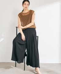 グリーンレーベルリラクシング/【WEB限定】＜at ease＞ キュロット パンツ/508149675