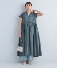 green label relaxing/ボイル ギャザー ハオリ ショートスリーブ ワンピース/508149680