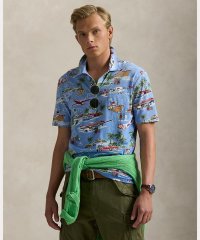 POLO RALPH LAUREN/スタンダード フィット ベア リネンコットン ポロシャツ/508149938