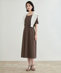 ROPE'/スクエアーネックワンピース（ジャガード/サッカー素材）/洗える/508149999