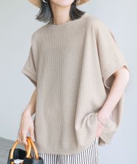reca/レカ reca 無地/ボーダー柄 ボックスノースリワッフルワイドカットソー/508150052