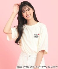 PINK-latte/【サンリオキャラクターズコラボ】バックロゴビッグTシャツ/508150086
