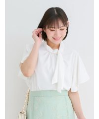 Re-J＆SUPURE/パール付きスカーフタイブラウス/508150154