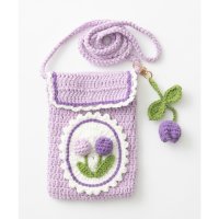 emonique/エモニーク emonique ハンドメイド 毛編みニットサコッシュバッグ/508150183