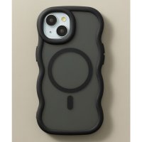 emonique/エモニーク emonique iPhoneケース カバー うねうね TPUシリコン素材 マット Magsafe対応/508150210
