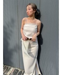 emmi atelier/ダンボールアイラインタックスカート/508150368