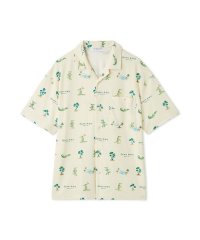 GELATO PIQUE HOMME/【HOMME】【接触冷感】ワニ柄プリントシャツ/508150393