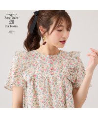 Rose Tiara(L SIZE)/Rose Tiara with LIBERTY　/　フリルブラウス/508150415