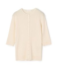 Ballsey/マーセライズドコットン クルーネックカーディガン/508150460