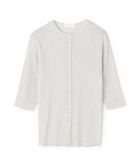 Ballsey/マーセライズドコットン クルーネックカーディガン/508150460